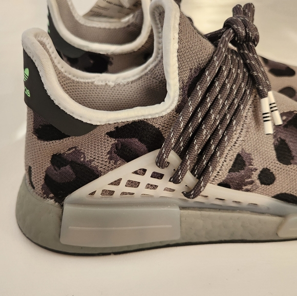 Adidas x Pharrell Williams HU NMD Animal Print Sneakers - Picture 2 of 12